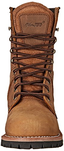 Ad Tec Womens Women's 9" Steel Toe Brown-W Logger Boot, Brown, 8.5 Us #TOP1