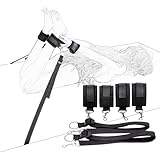BDSM Bondage Set Bed Restraint with Plush Handcuffs and Ankles Erotic Bondage Set Sex Toys Fetish Couple Sex Toys Extreme Sex, Bondage Suit Beginner,Versatile Bed Restraints Couple Sex Toys