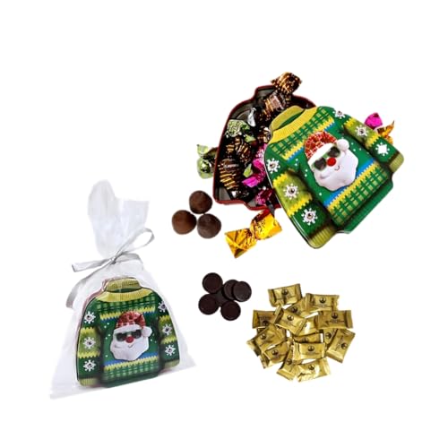 Chocolates Marcos Tonda - Jersey Navideño | Bombones Para Regalar | Caja Bombones Jersey Navideño 300g | Caja Bombones Para Regalar De Avellana, Trufa, Blanco y Napolitanas