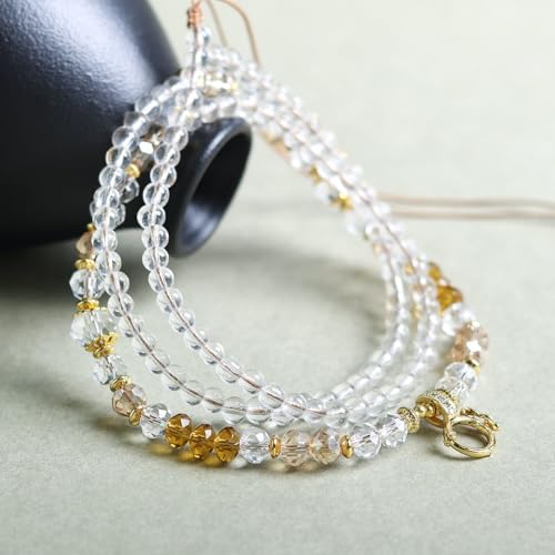 Cuerda colgante ajustable anti-caídas, accesorio de cuentas para mujer 4