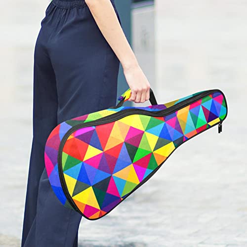 Housse pour ukulélé – Motif carreaux colorés – 10 mm d’épaisseur – Rembourrage en éponge de 53,3 cm – Avec sangles… - Les Beatles, Paul McCartney, John Lennon, RIngo Starr, George Harrison Housse pour ukulélé - Motif carreaux colorés - 10 mm d'épaisseur - Rembourrage en éponge de 53,3 cm - Avec sangles… – Image 7