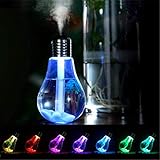 Dongbin 400ML Farbe Lampe Luftbefeuchter Luft Ultraschall-USB Ätherisches Öl Diffusor Zerstäuber Lufterfrischer Sprüher Für Das Büro Zu Hause, Farbe