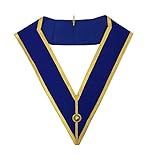 Klemme für Anhang Of Jewel Unbekannt Hochwertig Freimaurer Handwerk Provinziell Volles Kleid Kragen MC004