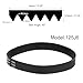 uxcell 125J6 Rubber Poly V Belts, 6 Ribs PJ V-Ribbed Belt 12.5