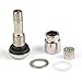 QLOUNI 4pcs Extensiones de Válvulas de Metal Acero Universal Llantas (43 *...