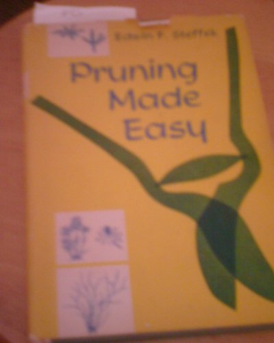 Pruning Made Easy B00128A3MO Book Cover
