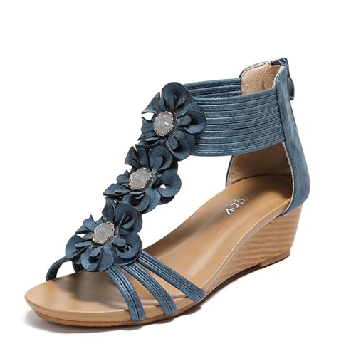 Sandales compensées perles femme : l'art du soulier d'été chic