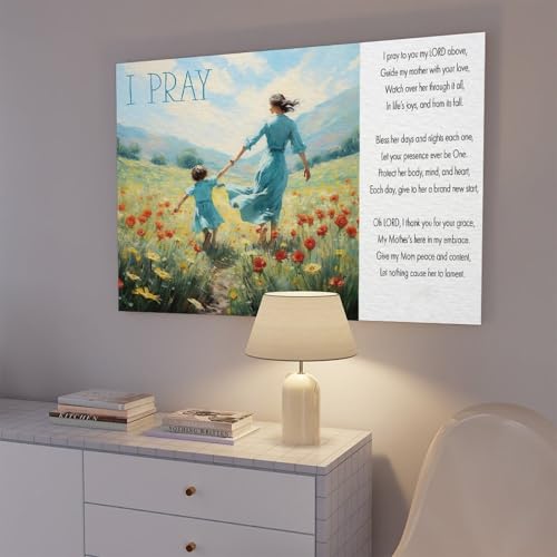 Poster sur toile de prière 60x90 cm pour déco de chambre - 5