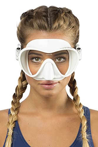 Cressi F1 Frameless Mask, White (Zdn283000) #TOP1