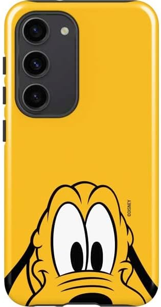Skinit Pro Phone Case Compatible with Galaxy S23 - Officially Licensed Disney Friends Goofy Backwards Design