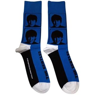 The Beatles – Socks motif/style Portrait A HARD DAY´S NIGHT – Adult - Les Beatles, Paul McCartney, John Lennon, RIngo Starr, George Harrison