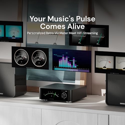 Eversolo Play | Music Streamer with DAC & Amplifier 60W×2ch(8Ω) / 110W×2ch(4Ω) | 5.5" LCD Touchscreen, Support Room Correction & Multi Room System, Stream Qobuz, Tidal&More | Black (Standard Edition) by EVERSOLO - Image 7