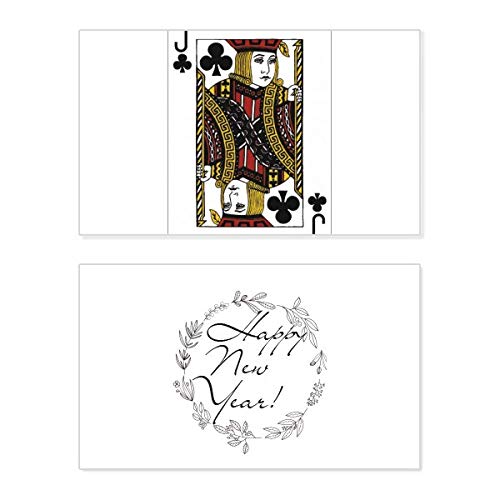 Cartes à jouer de Nouvel An Club J, édition commémorative avec motif traditionnel et bénédiction