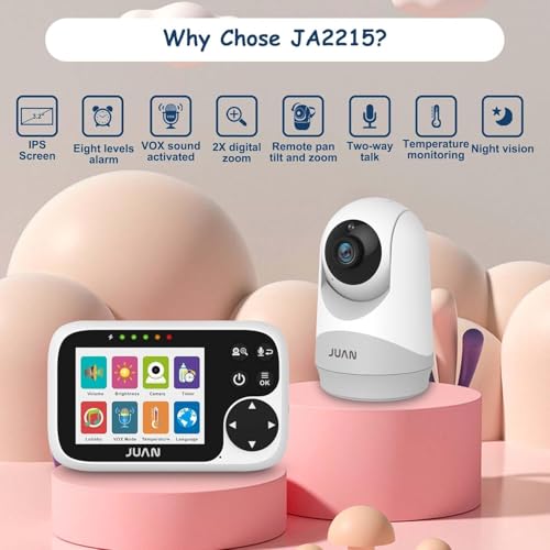 JUAN JA2215 Pan-Tilt Baby Monitor