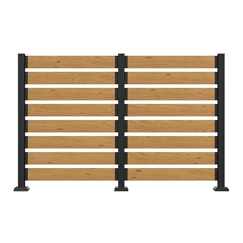 MUPATER 49'' H×78'' W Outdoor Fence Privacy...