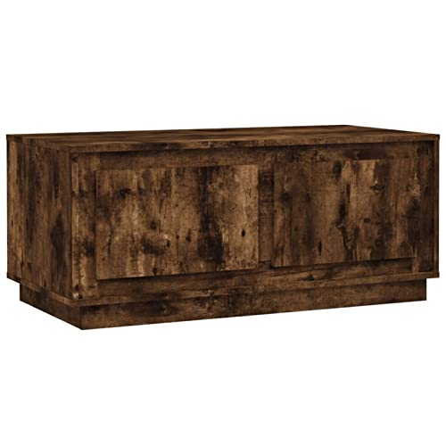 Table de salon chêne fumé stable en bois multicouche pour en finir avec les meubles fragiles - 3