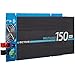 Produktbild ECTIVE Ladegerät - 150A, 2000W, 150-600Ah, stufenlos regelbar - Batterieladegerät für 12V oder 24V Nass, Gel, AGM, LiFePO4 Batterie, Erhaltungsladegerät für KFZ, Auto, Motorrad