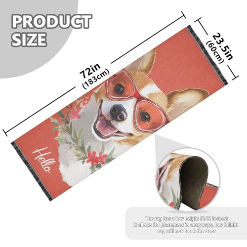 Tapis antidérapant lavable pour couloir et terrasse extérieure - 4