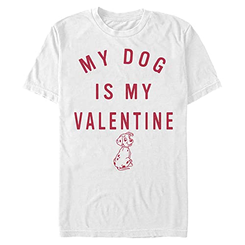 T-Shirt Disney Valentine Pup Homme Partagez Votre Tendresse