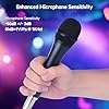 Cable Matters 2-Pack Cardioid Dynamic Vocal Microphones with 4.5m Cable, 6.35mm Wired Singing Microphone, Singing Machine Microphone Karaoke #4