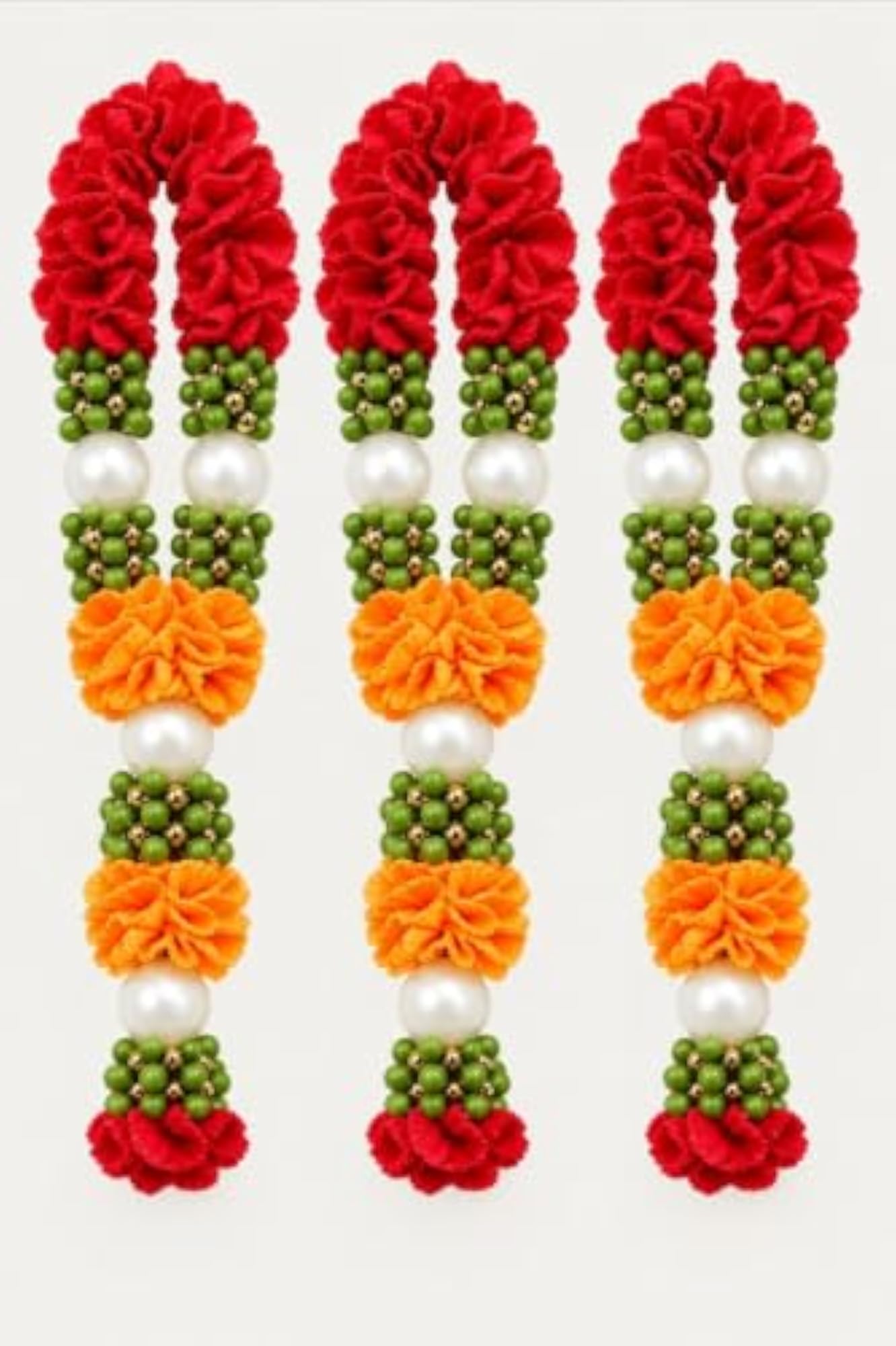 Artificial Flower Garland for Car & Pooja Decor
