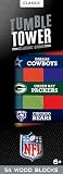 Masterpieces Tumble Tower - NFL All Teams, Officially Licensed Wood Blocks