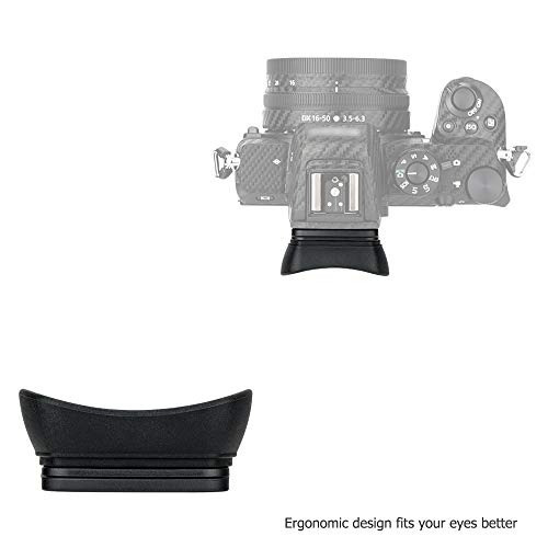 Soft Silicon Camera Viewfinder Eyecup Eyepiece Eyeshade For Nikon Z 50 Z50 Mirrorless Camera, Replaces Nikon Dk-30 Eye Cup #TOP7