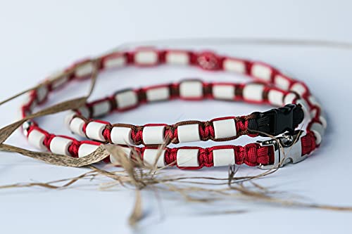 Pfoetchen-Welt Premium EM Keramikhalsband Maßanfertigung! Schmuckhalsband für Hunde. Auch mit Namen. EM-Keramik Halsband. Infotelefon 017682042883