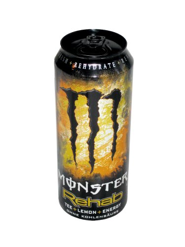 Monster - Rehab Lemon Energy - 500 ml