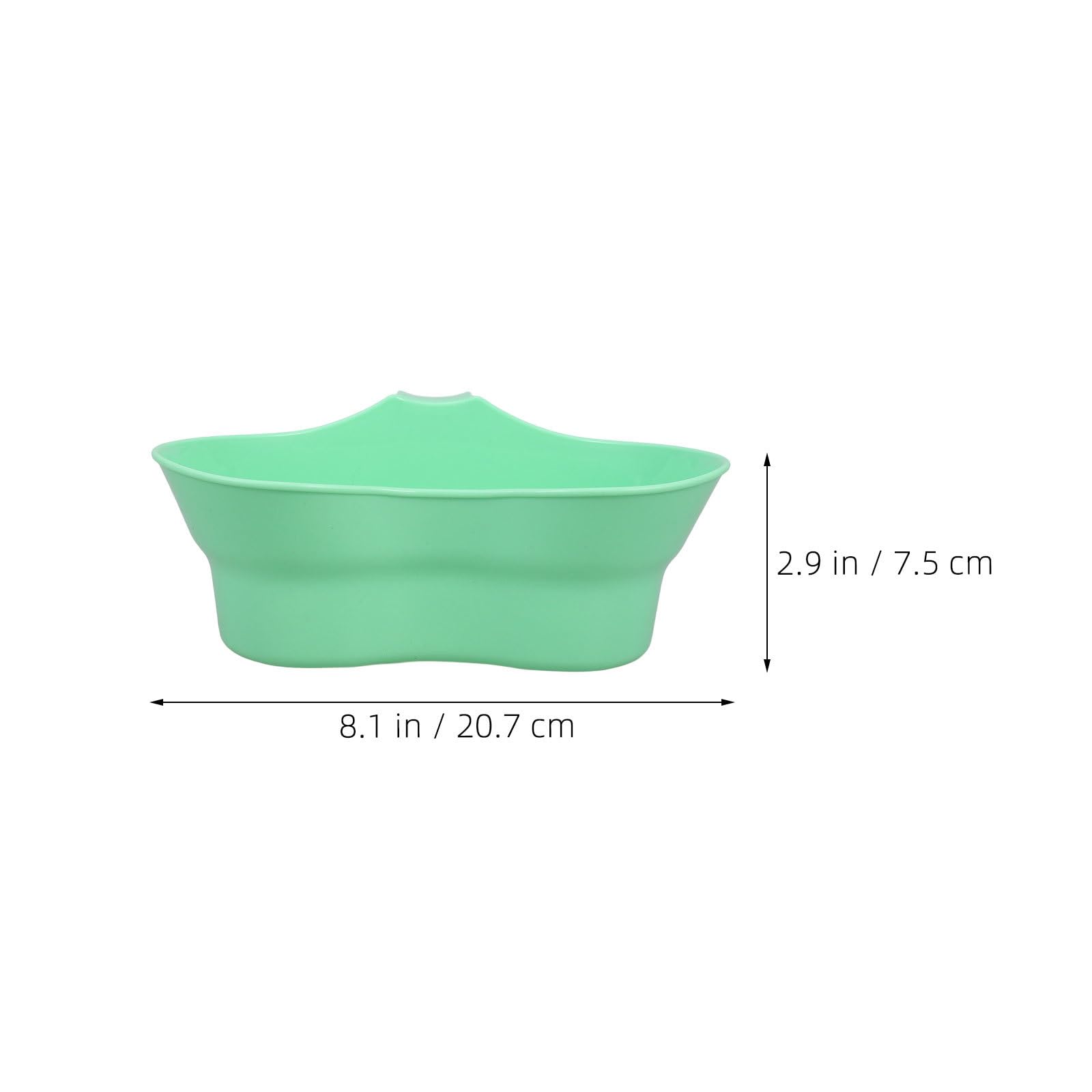 Juego de 4 vasos para enjuague bucal con asa para pacientes postrados en cama - Recipiente de plástico para vómito para el cuidado bucal de ancianos - Lavabo portátil para hospitales y