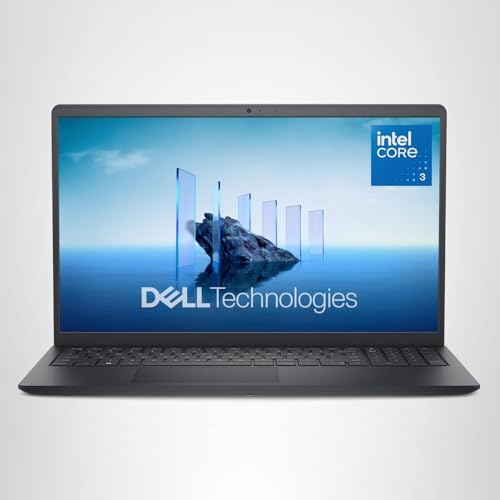 Dell 15 Laptop DC15250-15.6-inch FHD 120Hz Display, Intel Core 3 Processor 100U, 8GB DDR4 RAM, 512GB SSD, Intel UHD Graphics, Windows 11 Home, Onsite Service - Carbon Black — view 11