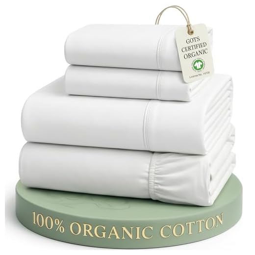 Organic Cotton Cooling Queen Sheet Set