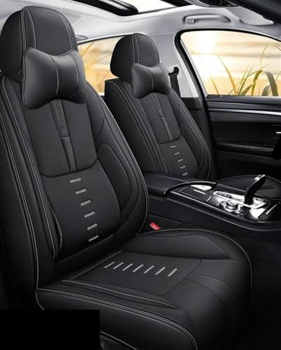 Housse de siège voiture en cuir PU noir pour Lexus RX 2007-2024