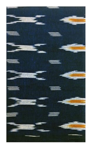 Image of Cotton Pochampally ikat unstitched blouse, Kurthi, long frock fabric material for women (1 meter, 2 meters & 3 meters)