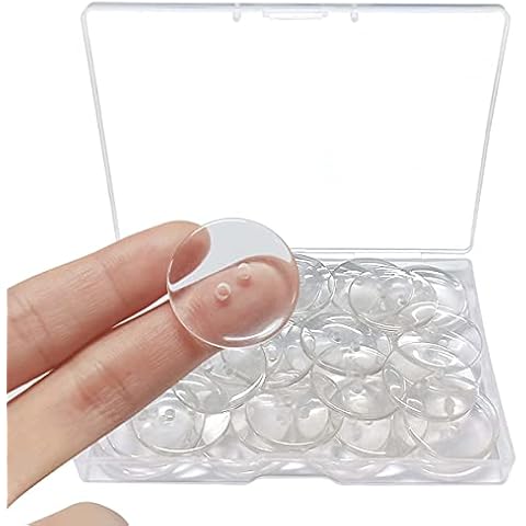 Clear Resin Buttons for Sewing and DIY Craft Cover