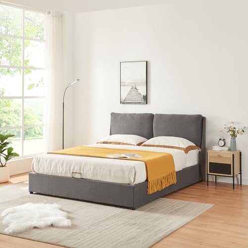 Il materasso non è incluso con la struttura, permettendo a ciascuno di scegliere quello che meglio risponde alle proprie preferenze di comfort. Il letto è disponibile con zone di riposo di dimensioni varie, tra cui 140x200 cm e 160x200 cm. Questa versatilità dimensionale consente di adattare il letto agli spazi disponibili, offrendo soluzioni su misura per ogni ambiente e permettendo una personalizzazione completa del riposo.