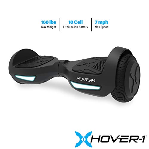 Hover-1 Drive Hoverboard for Kids Self Balancing Electric Hoverboard, Black (H1-Drive)