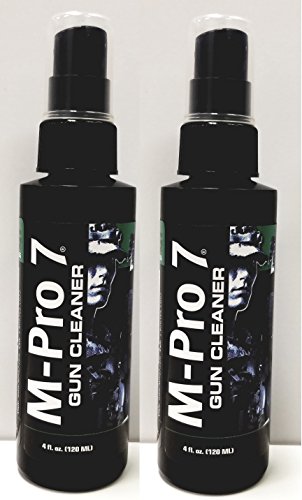 M-Pro 7 Gun Cleaner 4 Oz Spray Bottle 070-1002 (LOT OF 2)