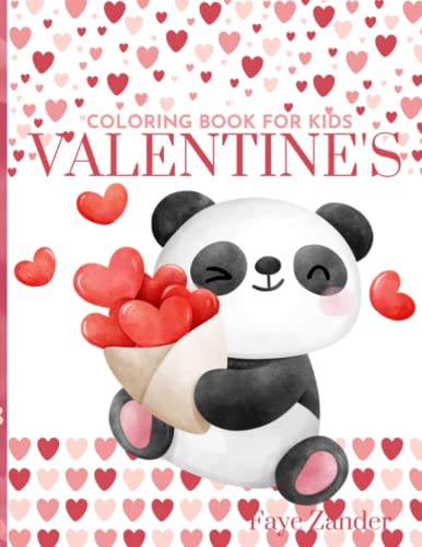 Valentine's: Coloring Book For Kids