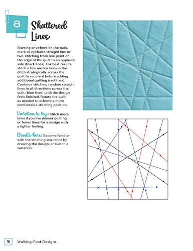 99 Machine-Quilting Designs: Ideas & Options for Walking-Foot & Free-Motion Quilting - Thumbnail 5