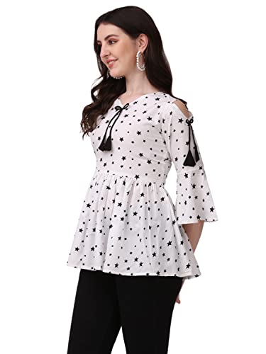 Image of ZELZIS Women Crepe Fabric Dori Tunic