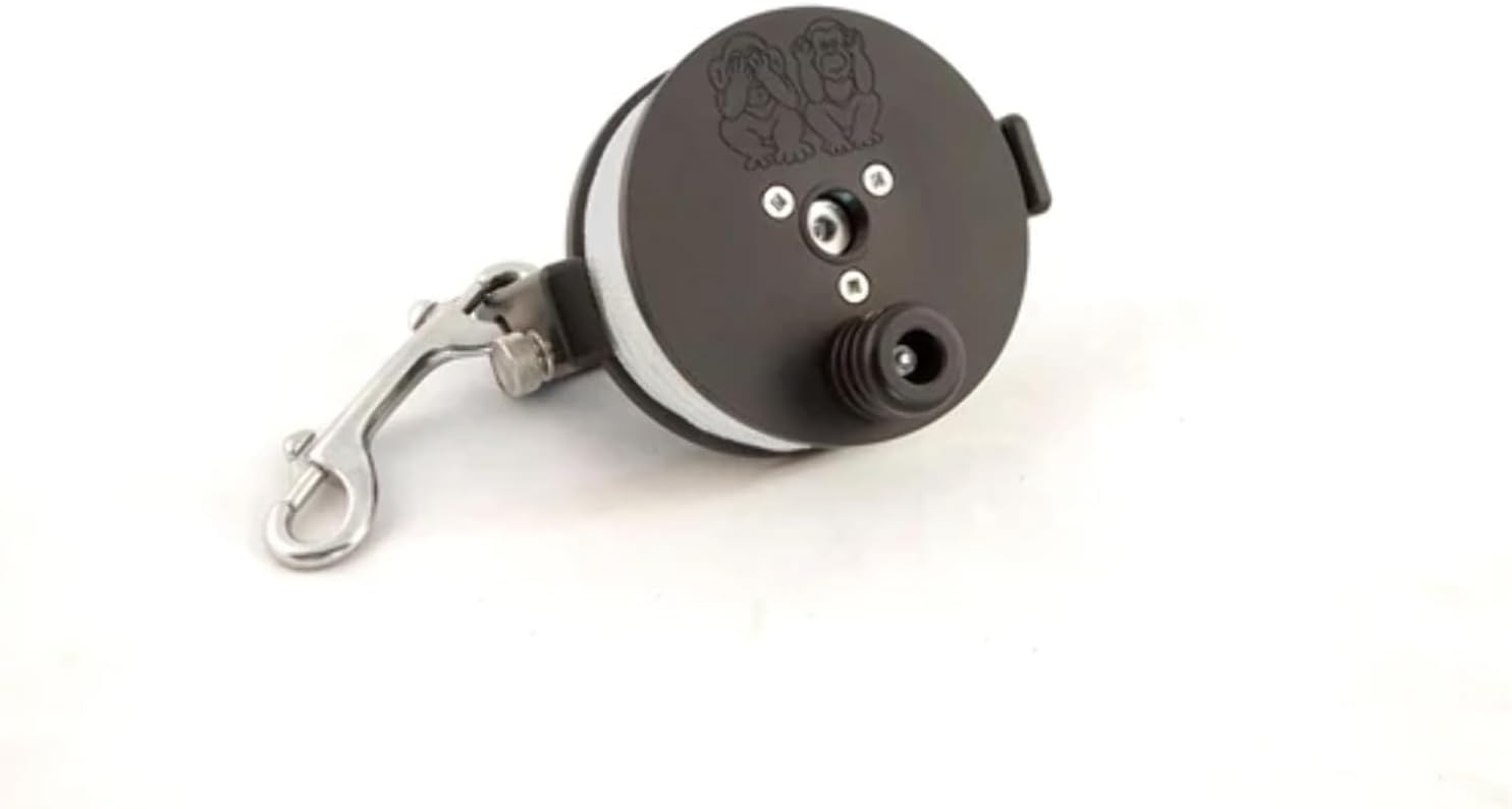 Light Monkey 200' Primary Reel with #24 Line and 4 SS Clip