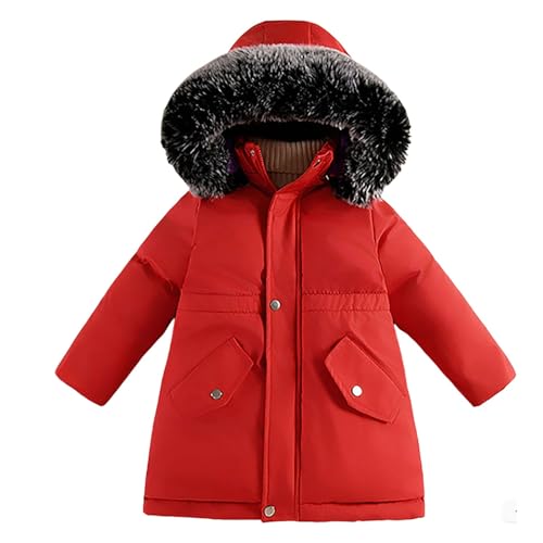 Manteau long en duvet pour fille doudoune matelassée grand froid