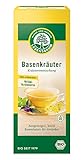 Lebensbaum Basenkräuter, Bio Kräutertee-Mischung mit Wildkräutern, Basenfasten-Tee mit Geschmack von Brennnessel & Himbeerblatt, 20 Teebeutel, 30g