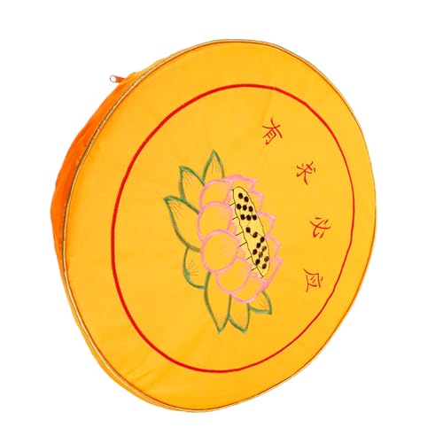 IWOWHERO Meditation Cushion for Floor Use Comfortable Buddha Worship Mat Design for Home Decor and Meditation Practices Material for Ancestral Hall