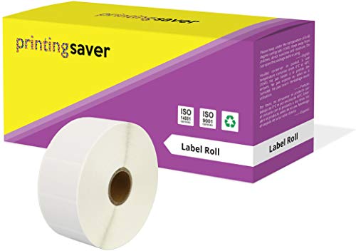 Image of Printing Saver 38 x 25 mm Compatible Direct Thermal Labels Roll (2000 Labels per Roll) for Zebra Toshiba Citizen Sato Honeywell Intermec Datamax CAB Eltron Godex Orion UPS Wasp Label Printers