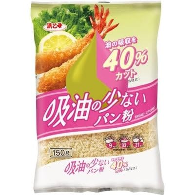 浜乙女 3kg 吸油の少ないパン粉 150g (20個セット)