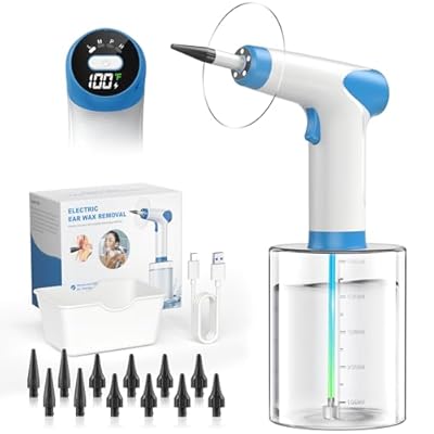 Featjoy Ear Wax Removal Kit, 2025 Electric Ear ...