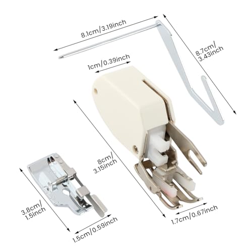 Pie Prensatelas Open Toe para Máquina de Coser Pack miniatura 3