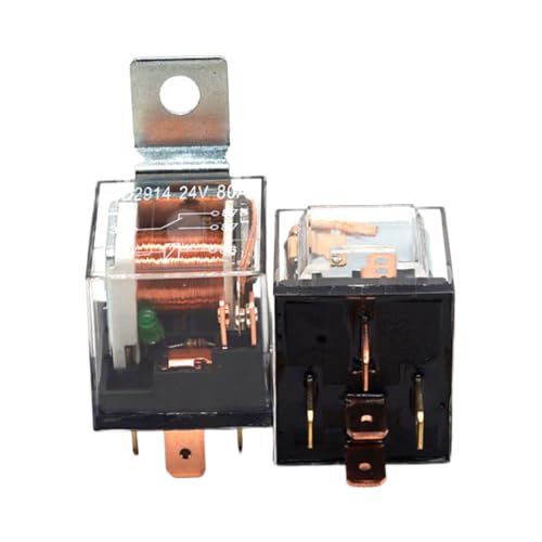 Relais 12V 80A pour éviter les pannes électriques avec boîtier transparent à 5 pins